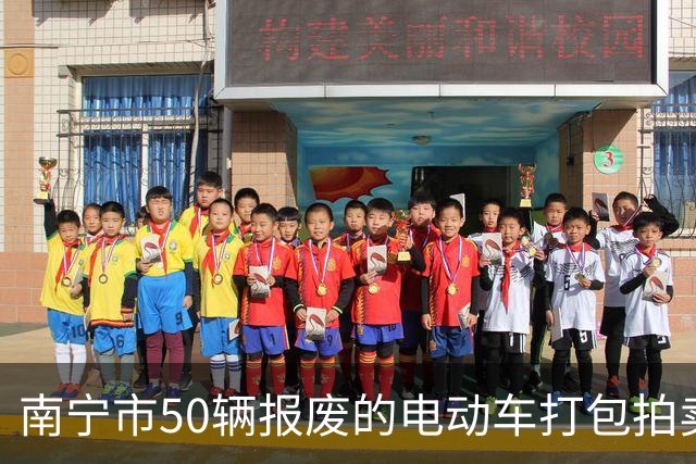 南宁市50辆报废的电动车打包拍卖,被人14740元竞得